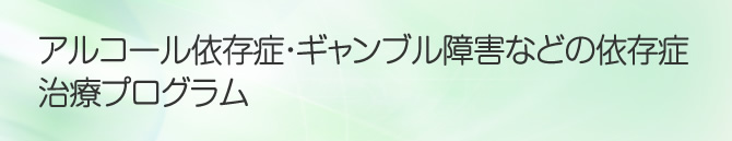 アルコール治療プログラム 医療法人社団 飯盛会 倉光病院